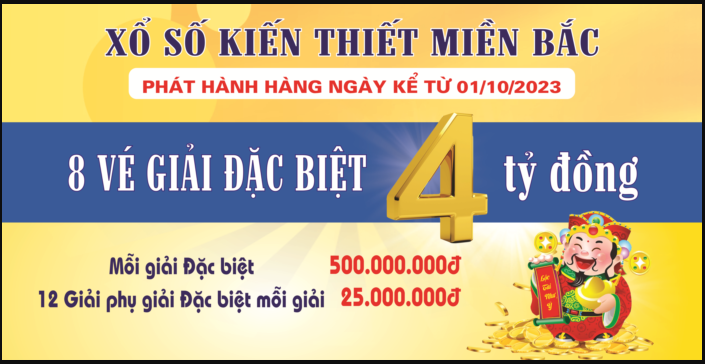 Cập Nhật Cơ Cấu Giải Thưởng Xổ Số Kiến Thiết Miền Bắc Từ 01/04/2025